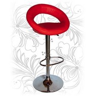 Барный стул MIRA (Мира) Лого-М LM-5001, цвет: красный