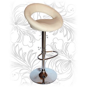 Барный стул MIRA (Мира) Лого-М LM-5001, цвет: кремовый