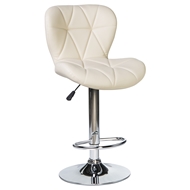 Барный стул с мягкой спинкой Лого-М LM-5022, цвет: кремовый