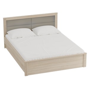 Кровать двухспальная Elana 1600 (дуб сонома)