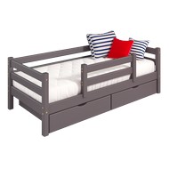 Кровать детская Sonya вариант 4 защита по центру (лаванда)