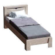 Кровать односпальная Sorento 900 (дуб бонифаций)