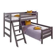 Кровать детская Sonya вариант 8 наклонная лестница (лаванда)