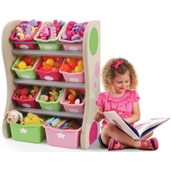 Центр хранения для игрушек (розовый)