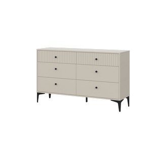 Комод 6-ящиков MOON КМ-3.1 (кашемир)