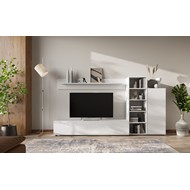 Стенка в гостиную Amazon (белый матовый)