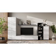 Набор для гостиной Amazon (белый матовый, черный матовый)