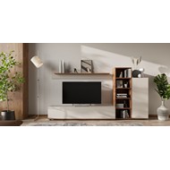 Стенка в гостиную Amazon (кашемир, каштан)