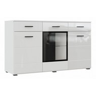 Тумба-витрина Gloss 2 (белый)