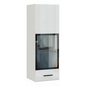 Тумба-витрина Gloss 4 (белый)