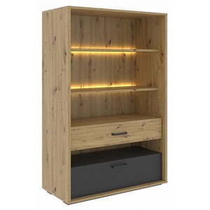 Стеллаж комбинированный Kubo СТ-1 (дуб артизан)