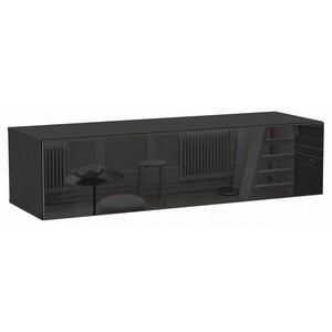 Шкаф навесной Point Тип-35 (черный)