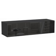 Шкаф навесной Point Тип-35 (черный)