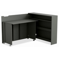 Стол письменный Luis (серый графит)