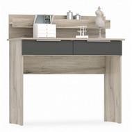 Стол туалетный Венеция (дуб крафт серый/графит серый)