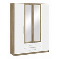 Шкаф платяной Бланка (дуб сонома) 4-дверный