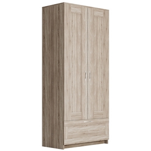Шкаф комбинированный Сириус 2 двери и 1 ящик (сонома)