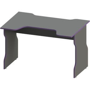Стол компьютерный Вардиг K1 (Vardig K1) 120x82 (антрацит/фиолетовый)