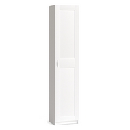 Шкаф 1-дверный Макс узкий (белый)